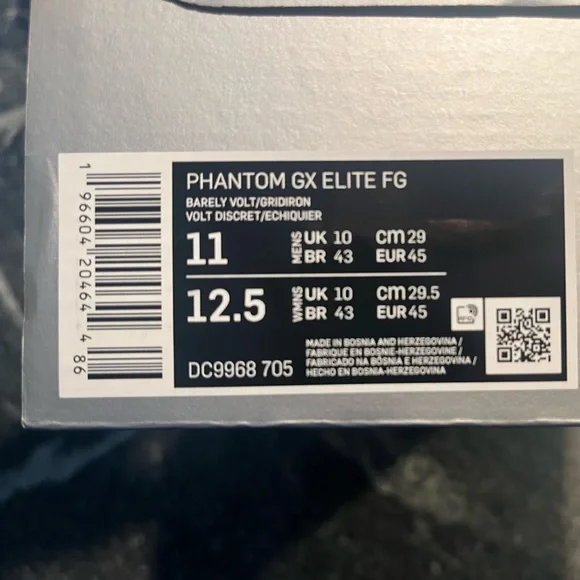 Nike Phantom GX Elite ‘Volt’ //11US